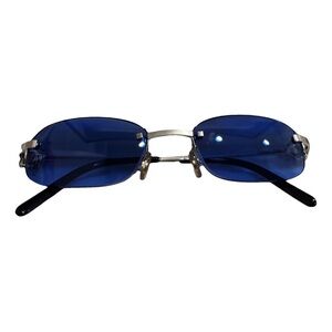 Cartier Premier 135 Rimless Blue Unisex Sunglasses